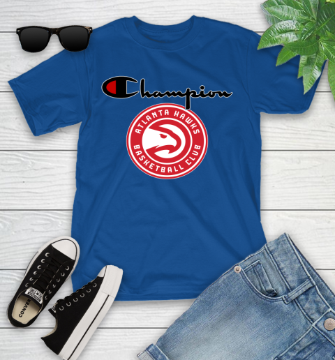 NBA Basketball Atlanta Hawks Champion Shirt Youth T-Shirt 6