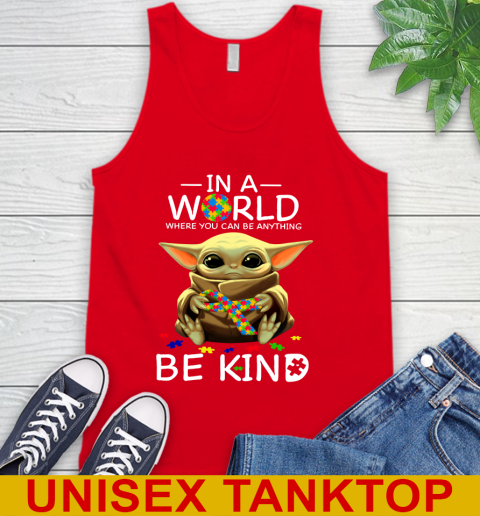 In The World Where You Can Be Anything Be Kind Autism Baby Yoda Shirts 71