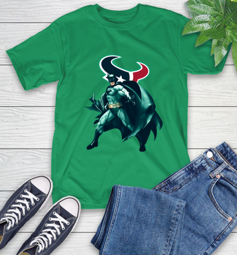 NFL Batman Football Sports Houston Texans T-Shirt 7