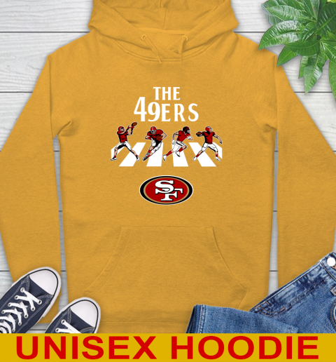 NFL Football San Francisco 49ers The Beatles Rock Band Shirt Hoodie - Image 3