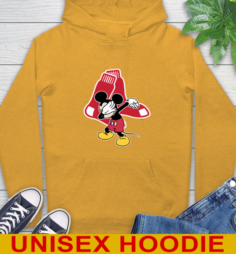 Boston Red Sox MLB Baseball Dabbing Mickey Disney Sports Hoodie 3
