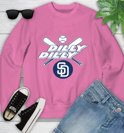 MLB San Diego Padres Dilly Dilly Baseball Sports Youth Sweatshirt 7