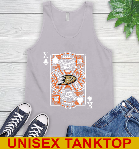 Anaheim Ducks NHL Hockey The King Of Spades Death Cards Shirt Tank Top 3