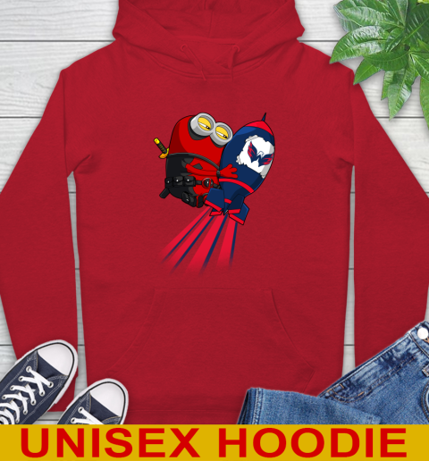 NHL Hockey Washington Capitals Deadpool Minion Marvel Shirt Hoodie 10