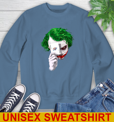 Oklahoma City Thunder NBA Basketball Joker Card Shirt Sweatshirt 10