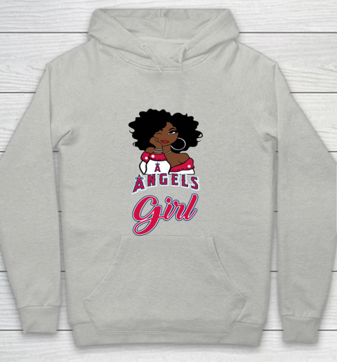 Los Angeles Angelss Girl MLB Youth Hoodie 2