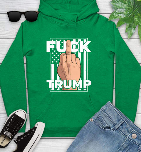 Fuck Trump Middle Finger Anti Republican T Shirt 129
