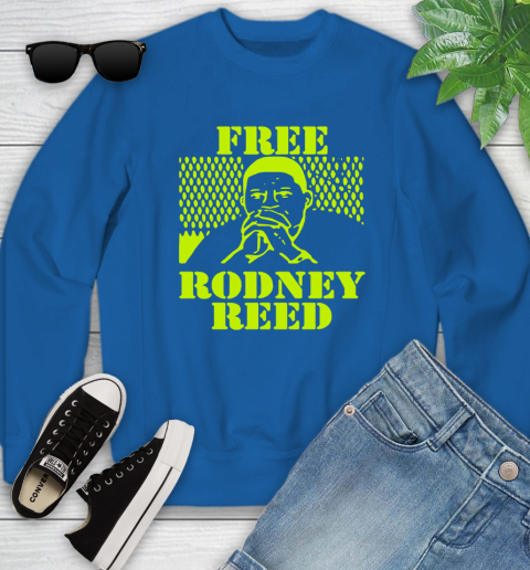Freee rodney reed Youth Sweatshirt 8 Freee rodney reed Youth Sweatshirt - Image 8