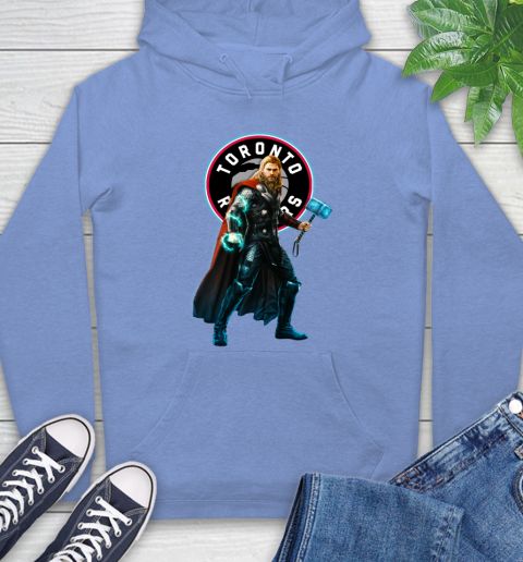 NBA Thor Avengers Endgame Basketball Toronto Raptors Hoodie 11