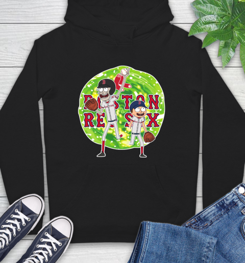 MLB Boston Red Sox Rick And Morty Baseball Sports Hoodie 2
