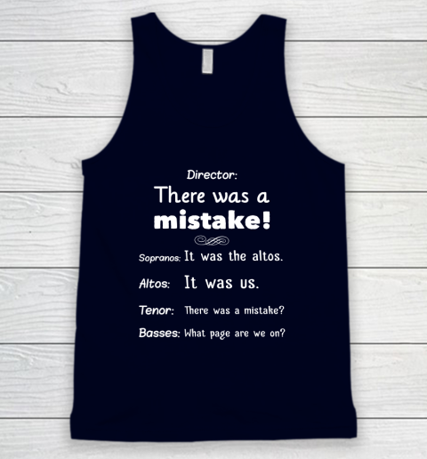 Funny Choir Director Soprano Alto Tenor Bass Tank Top 2