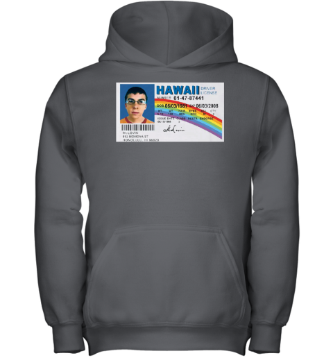 mclovin hawaii id shirt