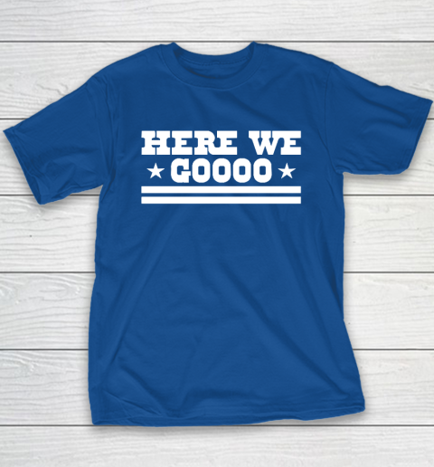 Dallas Cowboys Here We Go Youth T-Shirt 6