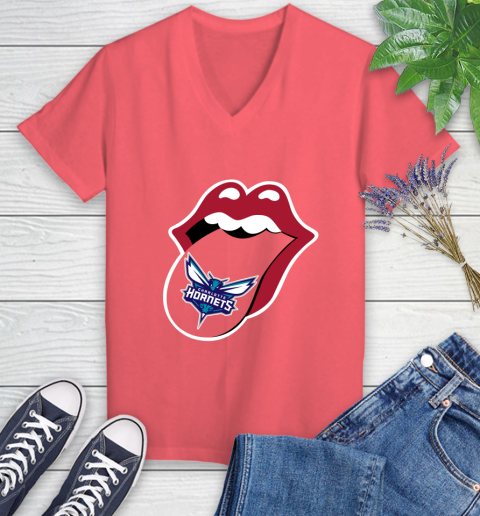 Charlotte Hornets NBA Basketball Lips I Root For My Team Adoring Fan 82