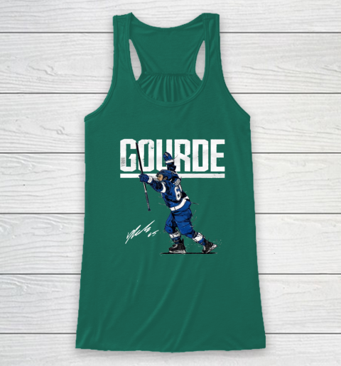 Yanni Gourde For Tampa Bay Lightning Fans Racerback Tank 5