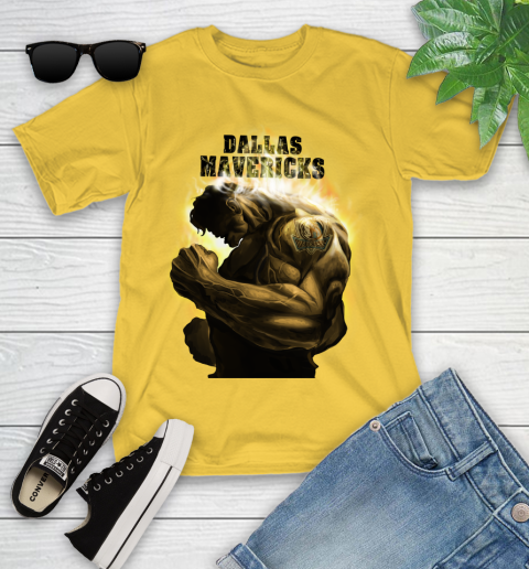 Dallas Mavericks NBA Basketball Hulk Marvel Avengers Sports Youth T-Shirt 10