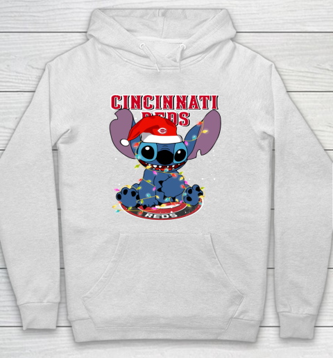 Cincinnati Reds MLB noel stitch Baseball Christmas Hoodie