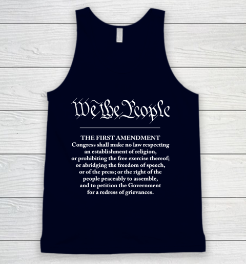 We The People  First Amendment Tank Top 2