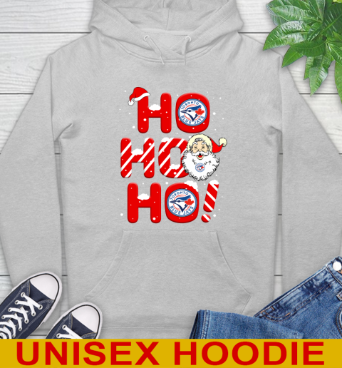 Toronto Blue Jays MLB Baseball Ho Ho Ho Santa Claus Merry Christmas Shirt Hoodie 6