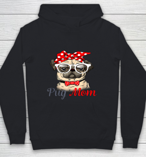 Pug Mom Mother s Day Funny Pug Mother s Day Youth Hoodie
