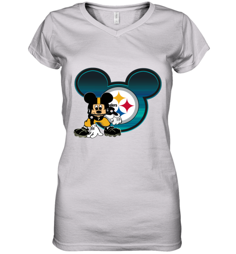 Pittsburgh Steelers NFL Football Dabbing Mickey Disney Sports T Shirt For  Men And Women