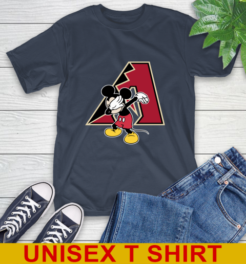 Arizona Diamondbacks MLB Baseball Dabbing Mickey Disney Sports T-Shirt 4