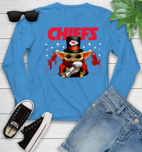 Super Bowl Baby Yoda Loves The Kansas City Chiefs Star Wars NFL Shirts 119