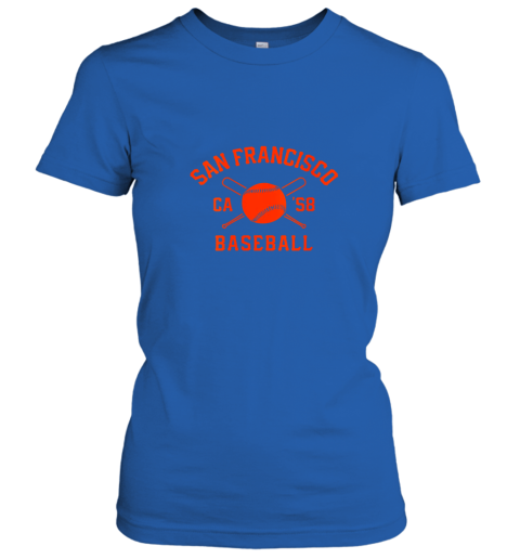 c99f womens san francisco baseball vintage sf the city cali retro gift ladies t shirt 20 front royal