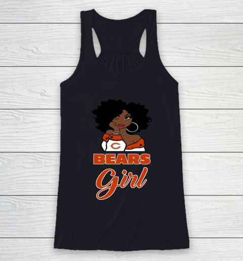 Chicago Bears Girl NFL Racerback Tank 8