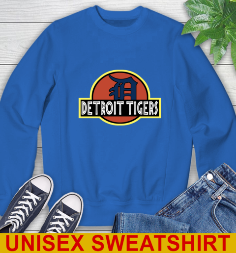 MLB Detroit Tigers Jurassic Park Dinosaur Movie Baseball Sports 33