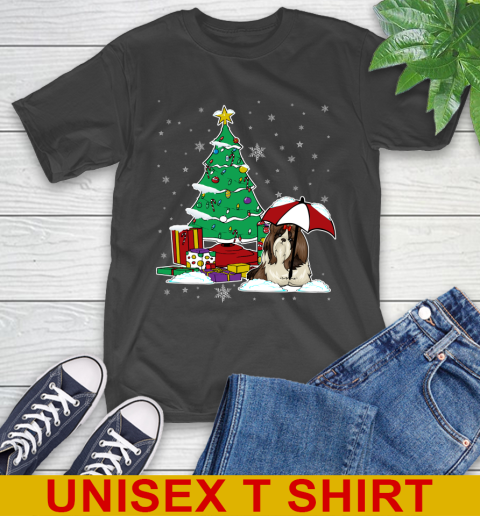 Xmas is coming cute Shih Tzu Dog and gifts