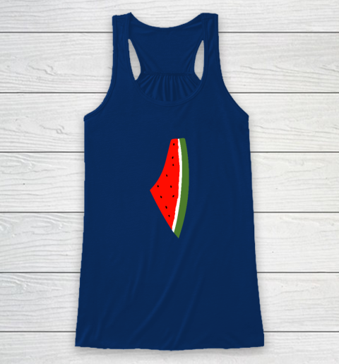 Palestine Watermelon Shirt Palestine Map Racerback Tank 4