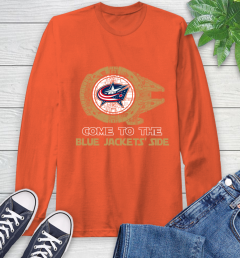 NHL Come To The Columbus Blue Jackets Wars Hockey Sports Long Sleeve T-Shirt 4