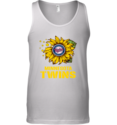 Minnesota Twins Sunflower MLB Baseball Tank Top