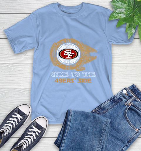 NFL Come To The San Francisco 49ers Star Wars Football Sports T-Shirt 12