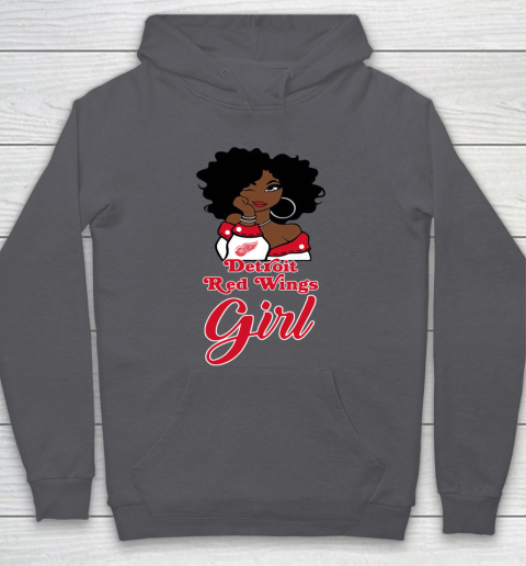 Detroit Red Wings Girl NHL Hoodie 7