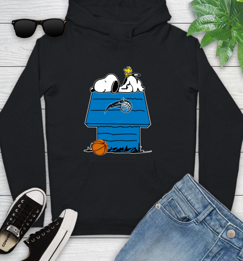 Orlando Magic NBA Basketball Snoopy Woodstock The Peanuts Movie Youth Hoodie 2