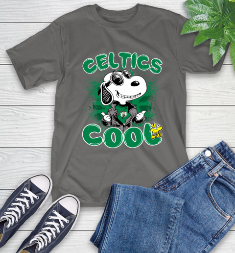 NBA Basketball Boston Celtics Cool Snoopy Shirt T-Shirt 11