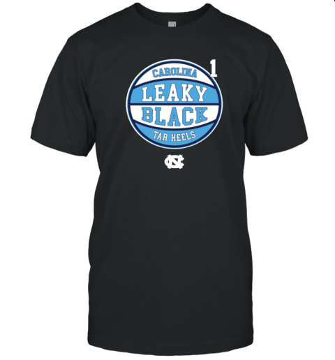 UNC Tar Heels Basketball Leaky Black T-Shirt