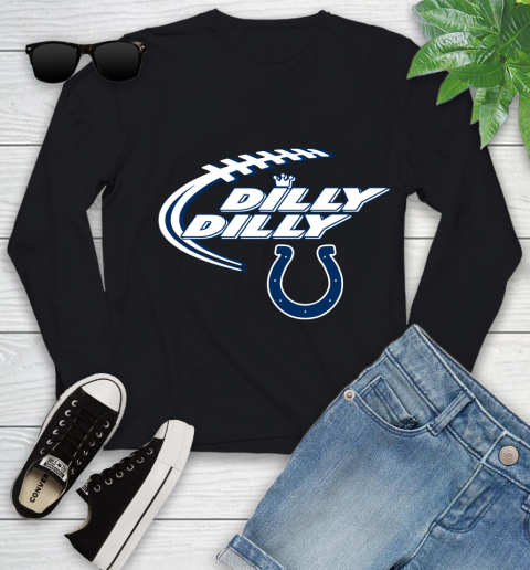 NFL Indianapolis Colts Dilly Dilly Football Sports Youth Long Sleeve 2