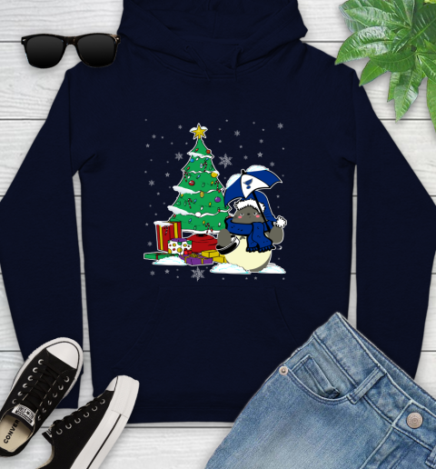 St.Louis Blues NHL Hockey Cute Tonari No Totoro Christmas Sports (1) Youth Hoodie 3