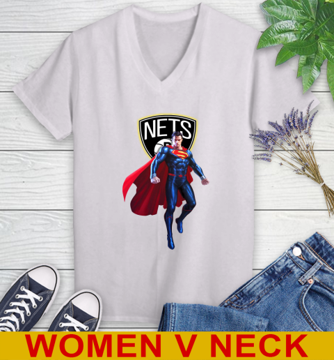 NBA Awesome Superman Basketball Sports Brooklyn Nets 77