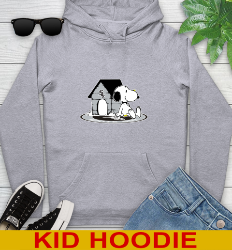 MLB Baseball Chicago White Sox Snoopy The Peanuts Movie Shirt Youth Hoodie 6