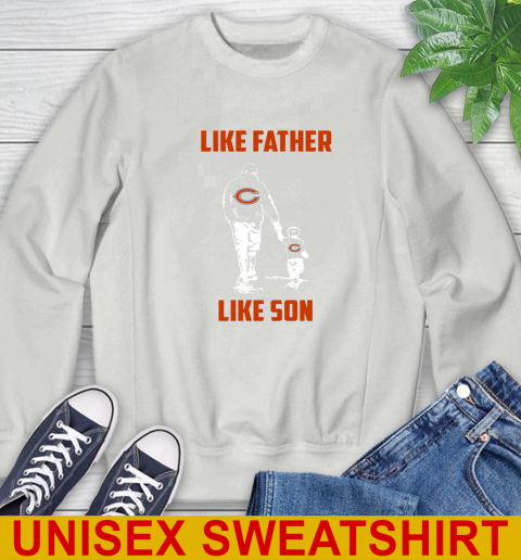 Chicago Bears NFL Football Like Father Like Son Sports Sweatshirt 5