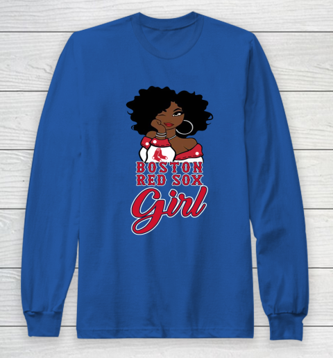 Boston Red Sox Girl MLB Long Sleeve T-Shirt 9
