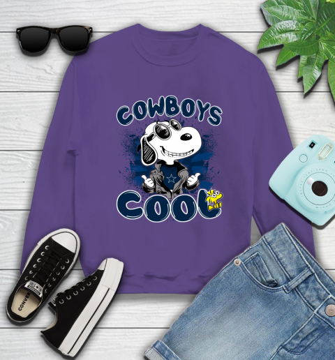 NFL Football Dallas Cowboys Cool Snoopy Shirt Sweatshirt 4