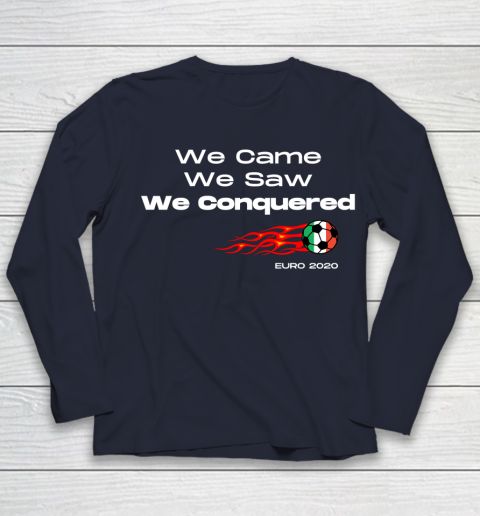 We Came, We Saw, We Conquered  Euro 2020 Italy Champion Youth Long Sleeve 2
