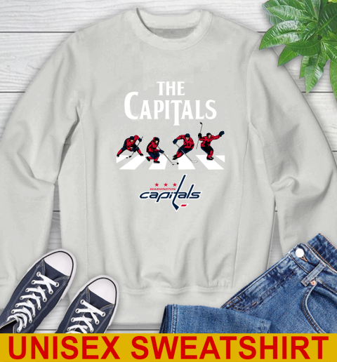 NHL Hockey Washington Capitals The Beatles Rock Band Shirt Sweatshirt 5