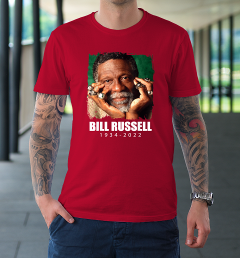 Bill Russell 1934  2022 RIP T-Shirt 8