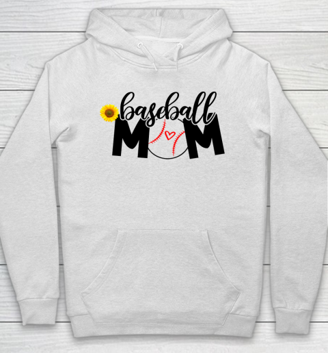Mother's Day Funny Gift Ideas Apparel  T shirt Baseball Mom T Shirt Hoodie